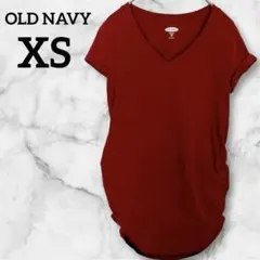 極美品✨オールドネイビー Tシャツ 半袖 【XS 】エンジ トップス