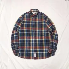 【ECHO UNLIMITED】00sチェック柄ライトネルシャツ　インド製