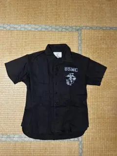 AVIREX ポロシャツ 黒 エアパトロール AVIREX ポロシャツ 黒 エアパトロール