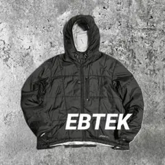 00s Y2K EBTEK エディーバウアー　テック　プリマロフト　パーカー　黒