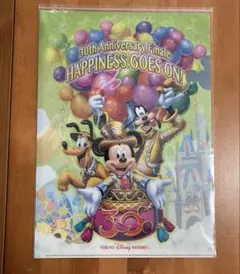 東京ディズニーリゾート 30周年記念クリアファイル