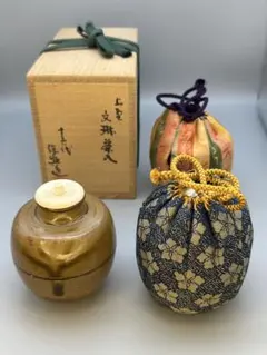 茶道具 茶入 大名物 苫屋文琳 - メルカリ