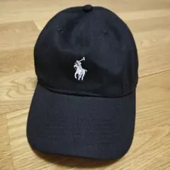 Polo 黒 キャップ