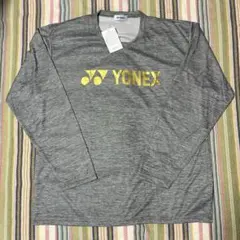 YONEX グレー長袖Tシャツ XO