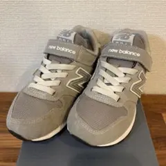 ③美品 ニューバランス 996 グレー 18.0cm W(標準～やや幅広)