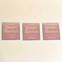 Mrs. GREEN APPLE Wonder Museum ステッカー 3枚