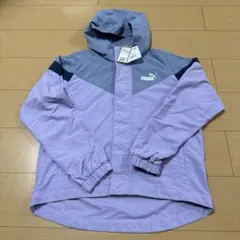 PUMA 薄紫色 フード付きウィンドブレーカー