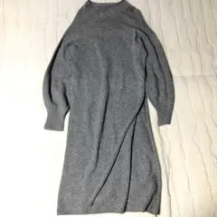 レピスリー❣️lepicerie サイドスリット ロングニットワンピース free