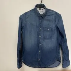 earthデニムシャツ
