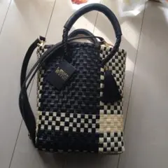 WOVEN ウーヴン メルカドバッグ　プティショルダートート　2WAY