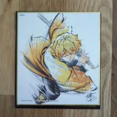 鬼滅の刃　兄妹の絆　映画特典　色紙　我妻善逸