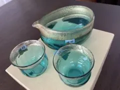 津軽びいどろ酒器セット