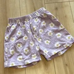 花柄 パンツ130cm ショートパンツ