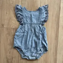 baby GAP デニム風ロンパース 6-12ヶ月