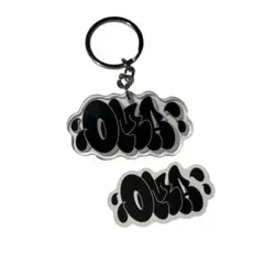 NUJABES LUV(SIC) HEXALOGY限定 OMAキーホルダー　黒