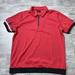 美品 PS Paul Smith ポールスミス ハーフジップ ポロシャツ 半袖Mのサムネイル
