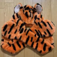 ディズニー　マフラーキャップ　ファンキャップ　ティガー