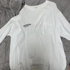 Champion ホワイト 長袖