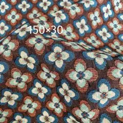 ラスト在庫　j1▼150×30▼ジャガード生地▼フラワー　総柄　和モダン　厚手