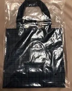 《ファミリア》トートバッグ(小) 青系ファミリアチェック