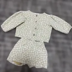 Aosta Lサイズ セットアップ フラワー　アオスタ　韓国子供服　デイジー
