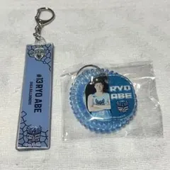 Ｂリーグオールスター 阿部諒選手　KYUSHU UNITED キーホルダーのサムネイル