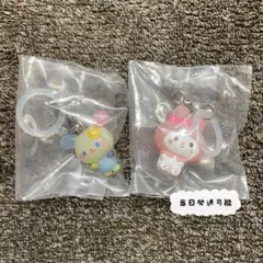 【新品】 ゆるっとめじるしアクセサリー ウサハナ マイメロディ 2個セット