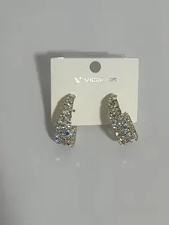 VICAKER ピアス 金属アレルギー対応 18K 結婚式　きらきら