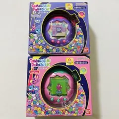 たまごっちパラダイス Blue Water PINK LAND 2点