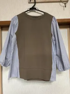 新品⭐︎アーバンリサーチアイテム⭐︎異素材コンビネーショントップス