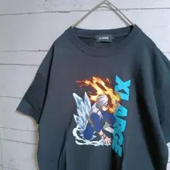 XLARGE エクストララージ キャラクターTシャツ 刺繍 ブラック ゆるダボ 