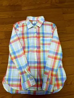 オールドネイビー　OLDNAVY　チェックシャツ　レディース　美品