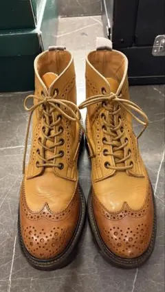 Tricker’s（トリッカーズ）カントリーブーツ　エイコン　マロンアンティークのサムネイル