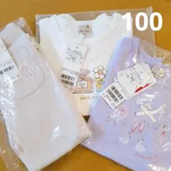 petit main プティプラ 半袖 Tシャツ レギンス 100 3枚セット