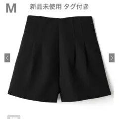 ハイウエストタックショートパンツ［at1647］