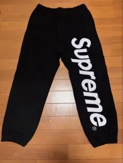Supreme ブラック ジョガーパンツ