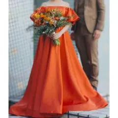 【ウェディング】テラコッタドレス ドレスプロダクション