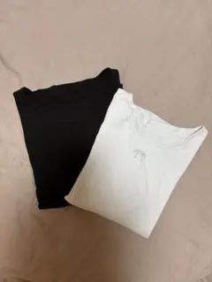 リボン刺繍 ロンT 2枚セット