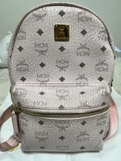 MCM リュック パウダーピンク ミニ xminiサイズ - メルカリ