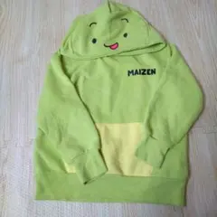 まいぜんシスターズ なりきりパーカー マイッキー 120 裏毛 トレーナー 長袖