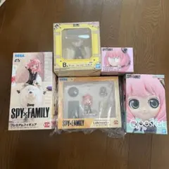 SPY×FAMILY アーニャ・フォージャーフィギュア 5点セット
