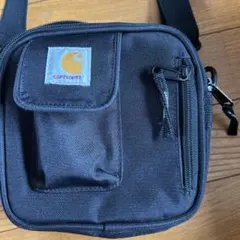 Carhartt ブラック ショルダーバッグ