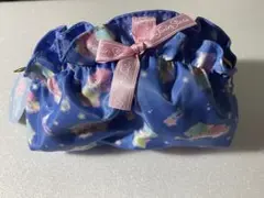 サンリオキャラクター ポーチ リトルツインスターズ50周年 TS夜空