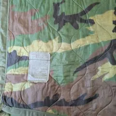 ユーズド　米軍実物 ポンチョライナー ウッドランドカモのサムネイル