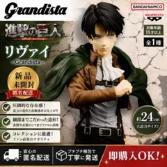 【新品未開封】進撃の巨人 リヴァイ Grandista