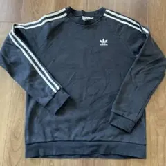 adidas Originals スウェット ブラック 黒　J/L トレーナーのサムネイル