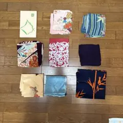 風呂敷色々9点セット　まとめ売り