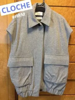 グレー ブルゾン