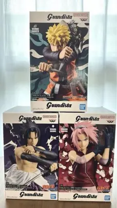Grandista ナルト サスケ サクラ フィギュア 3体セット