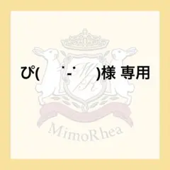 ぴ( 　˙-˙　 )様 専用★ゆうパケット★